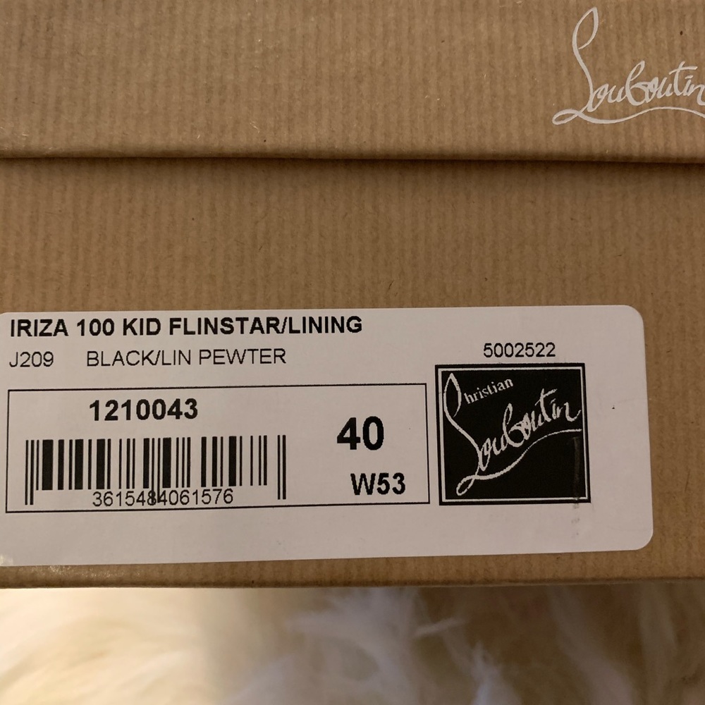 authentic Christian Louboutin size 40. Box,dust bag included excellent condition - Picture 11 of 11